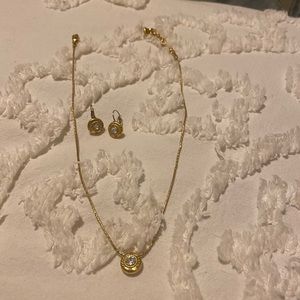 Brighton earrings and necklace